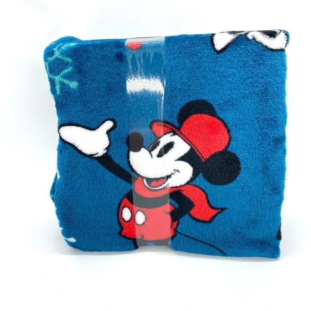 Disney Mickey Mouse Travel Blanket New